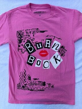 'Burn Book' Pink Graphic Tee